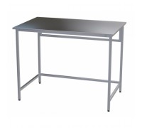 Стол медицинский инструментальный прямой Э-1180/750/1 из нержавеющей стали