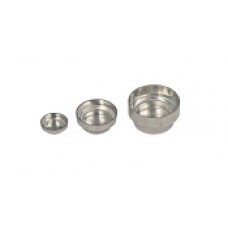 Круглая алюминиевая чашка (диаметр 8 мм, 0.05мл, 100 шт./уп) AX-ROUND-PANS