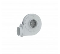 Автономный вентилятор кислотостойкий с рамой для крепежа на стену  (1200 м.куб. в час, D=200 мм)