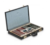 НАБОР ПРОБНЫХ ОЧКОВЫХ ЛИНЗ "ARMED" № 3 с оправой на 232 линз (металл с поверкой)