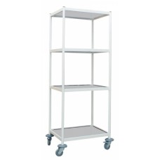 Стеллаж передвижной серии "Эконом" Э-048/Н-СПЭ медицинский